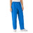 Medline ComfortEase Women's Elastic Waist Scrub Pants with 2 Pockets - ComfortEase Women's Elastic Waist 2-Pocket Scrub Pants, Size M Petite Inseam, Royal Blue - 8852JRLM