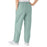 Medline ComfortEase Women's Elastic Waist Scrub Pants with 2 Pockets - ComfortEase Women's Elastic Waist 2-Pocket Scrub Pants, Size S Petite Inseam, Seaspray - 8852JSSS