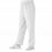 Medline ComfortEase Women's Elastic Waist Scrub Pants with 2 Pockets - ComfortEase Women's Elastic Waist 2-Pocket Scrub Pants, Size S Petite Inseam, White - 8852XTQS