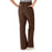 Medline ComfortEase Women's Modern Fit Cargo Scrub Pants with 4 Pockets - ComfortEase Women's Modern Fit Cargo Scrub Pants with 4 Pockets, Size XL Regular Inseam, Brown - 8865JBRXL