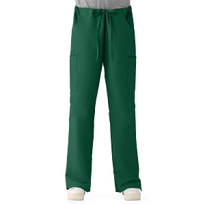 Medline ComfortEase Women's Modern Fit Cargo Scrub Pants with 4 Pockets - ComfortEase Women's Modern Fit Cargo Scrub Pants with 4 Pockets, Size XL Tall Inseam, Evergreen - 8865JEGXLT