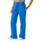 Medline ComfortEase Women's Modern Fit Cargo Scrub Pants with 4 Pockets - ComfortEase Women's Modern Fit Cargo Scrub Pants with 4 Pockets, Size S Petite Inseam, Royal Blue - 8865JRLSP
