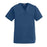Medline AngelStat Women's V-Neck Tunic Scrub Top with 2 Pockets - AngelStat Women's V-Neck Short-Sleeve Tunic Scrub Top with 2 Pockets, Size 3XL, Navy - 893NNTXXXL