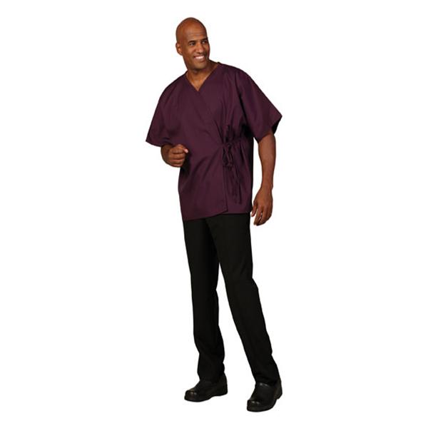 Fashion Seal Jacket Exam Polyester / Cotton Unisex Eggplant 3X Large Ea