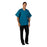 Fashion Seal Jacket Exam Polyester / Cotton Unisex Teal One Size Ea