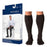 Sigvaris Midtown Microfiber Compression Socks Calf Closed Toe, 20-30 mmHg, Small, Short, Black