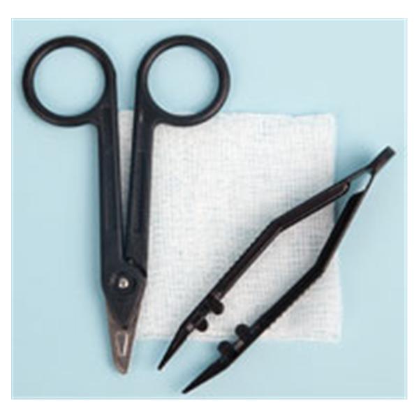 Henry Schein  Kit Suture Removal W/ 4 Psgrp Fcp Plstc Thmb LF Strl Ea, 50 EA/CA (9004687)