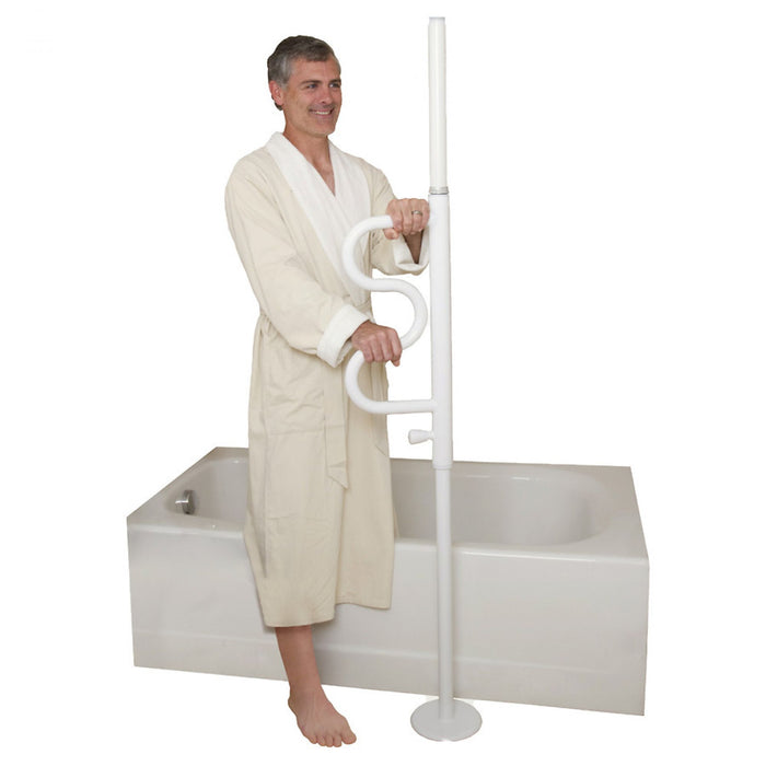 Standers, Inc Security Pole and Curve Grab Bar
