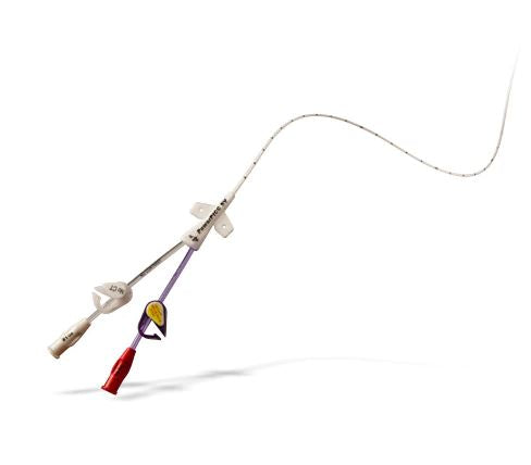 CR Bard PowerPICC SV (Small Viens) Catheter - Interventional Radiology PowerPICC Small-Vein Catheter Tray with Dual Lumen IR, 3 Fr, 135 cm Nitinol Guidewire - 3274335