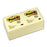 3M Business Products Notes 3 in x 3 in Canary Yellow 100 Sheets/Pad 12/Pack 12/Pk