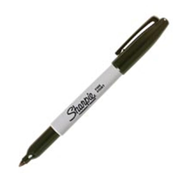 Sanford Ink oration Sharpie Permanent Fine-Point Markers Black 12/Pack 12/Pk