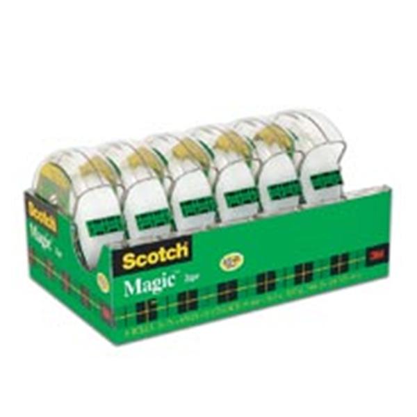 Office Depot Business Services Scotch Magic Tape In Dispensers 3/4 in x 650 in 6/Pack 6/Pk