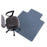 Office Depot Business Services Realspace All-Pile Chair Mat 46"W x 60"D Rectangular Clear Ea