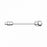 Namic Pressure Monitoring Male-to-Female Tubing - Adult Pressure Monitoring Tubing with Fixed Male to Female Luer Lock, 12" L - H965907011221