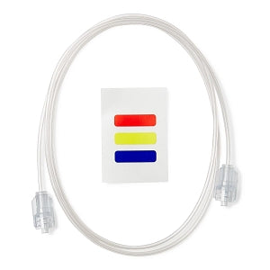 Namic Male to Male Pressure-Monitor Tubing - Adult Pressure Monitoring Tubing with Fixed Male to Male Luer Lock, 36" L - H965907124821