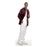 Fashion Seal Jacket Warm-Up 65% Polyester / 35% Cotton Unisex Burg XL 2Pckt Ea
