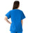 Medline Comfortease Unisex Two Pocket Reversible Scrub Top - ComfortEase Unisex Reversible V-Neck 2-Pocket Scrub Top with Medline Color-Coding, Size S, Royal Blue - 910JRLS-CM