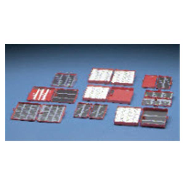 Deroyal Industries  Counter Needle Foam/Magnet 20/40 Count Deluxe Red Sterile 80/Ca