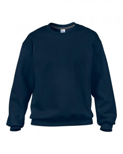 Gildan Activewear Unisex Crew Neck Sweatshirts - Unisex Crew Neck Sweatshirt, Navy, Size XL - 92000-NVY-XL