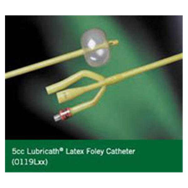 Bard Medical Division Catheter Foley Lubricath 22Fr 30cc Lng Cd Tp Rubber 3-Way 12/Ca