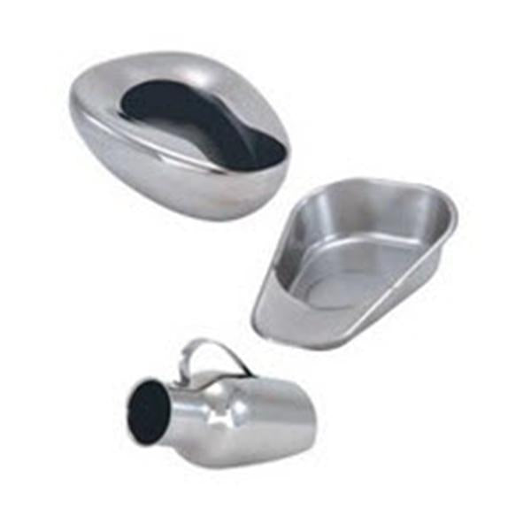 Medegen Medical Products Bedpan Fracture 1qt Stainless Steel Ea