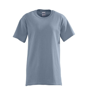 Gildan Activewear Short Sleeve T-Shirts - Unisex 100% Cotton Short Sleeve T-Shirt, Stone Blue, Size 2XL - 925SBLXXL