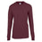 Gildan Activewear Long Sleeve T-Shirts - Unisex Long-Sleeve T-Shirt, 100% Cotton, Maroon, Size S - 926MARS
