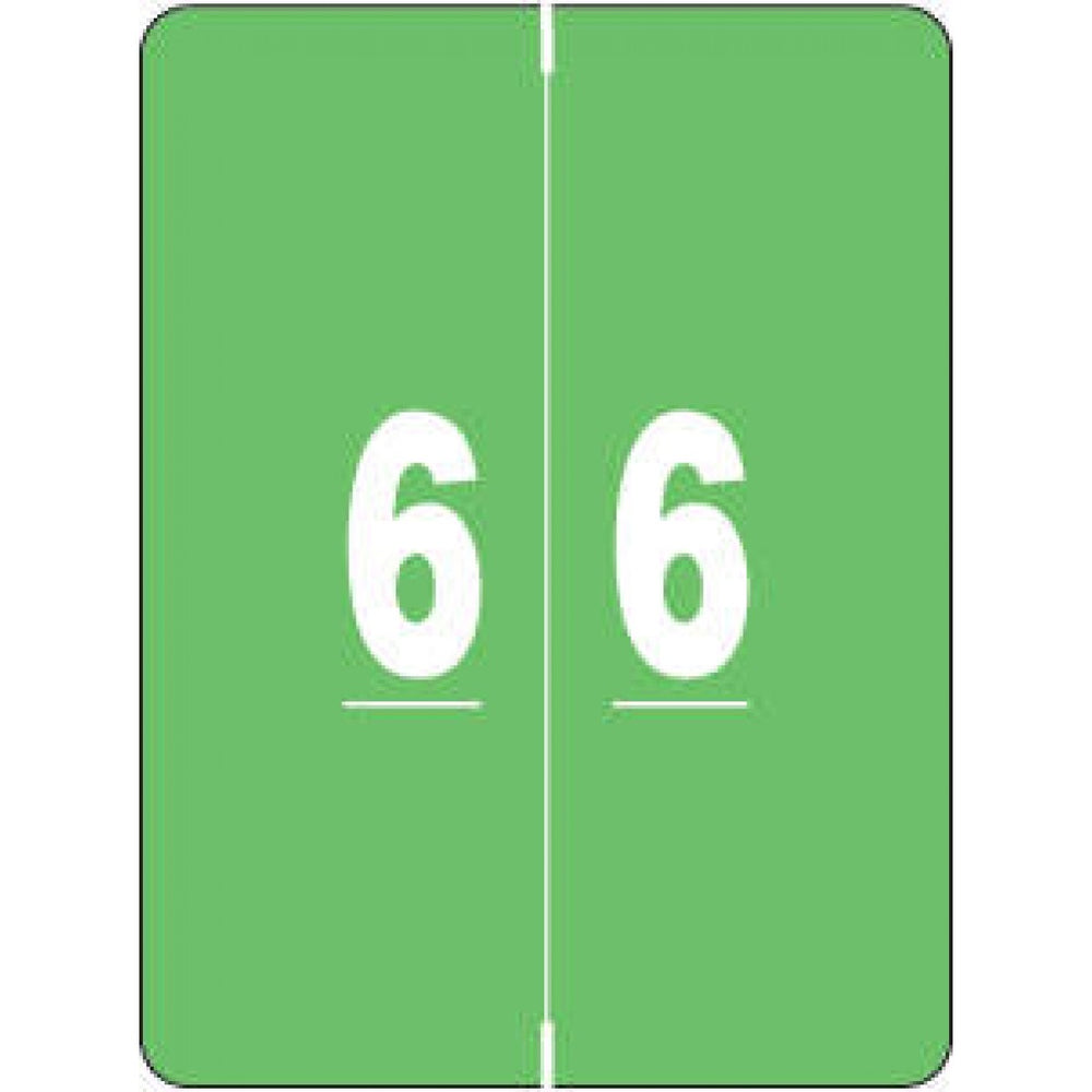 Kardex Compatible Color-Code Label Numeric Compatible Series 1 1/2" X 2" 500/Roll