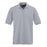 Ultraclub Men's Whisper Pique Polo - Men's Whisper Pique Polo Shirt, 60% Cotton/40% Polyester, Gray, Size 2XL - 8540GRYXXL