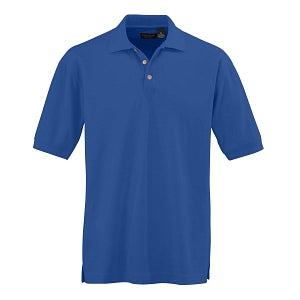 Ultraclub Men's Whisper Pique Polo - Men's Whisper Pique Polo Shirt, 60% Cotton/40% Polyester, Royal, Size M - 8540RYLM