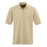 Ultraclub Men's Whisper Pique Polo - Men's Whisper Pique Polo Shirt, 60% Cotton/40% Polyester, Tan, Size 2XL - 8540TANXXL