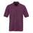 Ultraclub Men's Whisper Pique Polo - Men's Whisper Pique Polo Shirt, 60% Cotton/40% Polyester, Wine, Size 4XL - 8540WNE4XL