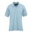Ultraclub Ladies Whisper Pique Polo - Women's Whisper Pique Polo Shirt, 60% Cotton/40% Polyester, Light Blue, Size L - 8541LBLL