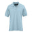 Ultraclub Ladies Whisper Pique Polo - Women's Whisper Pique Polo Shirt, 60% Cotton/40% Polyester, Light Blue, Size L - 8541LBLL