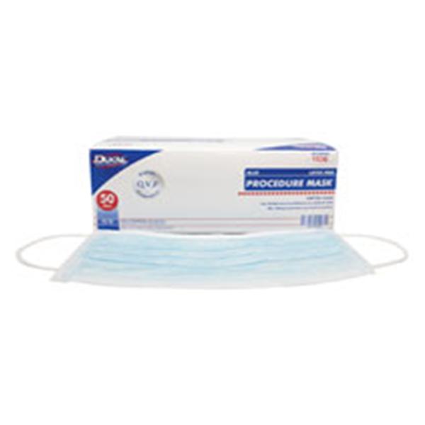 Dukal oration Face Mask Earloop Procedural Blue 50/Bx, 6 BX/CA (1530)