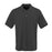 Ultraclub Men's Rib Collar Polo Shirts - Men's Polo Shirt with Rib Collar and Contrast Trim, 60% Cotton/40% Polyester, Black / White, Size L - 8545BLKL