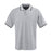 Ultraclub Men's Rib Collar Polo Shirts - Men's Polo Shirt with Rib Collar and Contrast Trim, 60% Cotton/40% Polyester, Gray, Size XL - 8545GRYXL