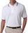 Ultraclub Men's Rib Collar Polo Shirts - Men's Polo Shirt with Rib Collar and Contrast Trim, 60% Cotton/40% Polyester, White / Black, Size 4XL - 8545WHT4XL