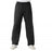 Medline ComfortEase Unisex Elastic Waist Cargo Scrub Pants with 3 Pockets - ComfortEase Unisex Elastic Waist Cargo Scrub Pants with 3 Pockets, Size M Tall Inseam, Black - 9351DKWML
