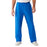 Medline ComfortEase Unisex Elastic Waist Cargo Scrub Pants with 3 Pockets - ComfortEase Unisex Elastic Waist Cargo Scrub Pants with 3 Pockets, Size M Regular Inseam, Royal Blue - 9351JRLMM