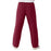 Medline ComfortEase Unisex Elastic Waist Cargo Scrub Pants with 3 Pockets - ComfortEase Unisex Elastic Waist Cargo Scrub Pants with 3 Pockets, Size L Tall Inseam, Wine - 9351JWNLL