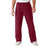 Medline ComfortEase Unisex Elastic Waist Cargo Scrub Pants with 3 Pockets - ComfortEase Unisex Elastic Waist Cargo Scrub Pants with 3 Pockets, Size XL Regular Inseam, Wine - 9351JWNXLM