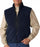 Ultraclub Men's Fleece Vests - Men's Zip Fleece Vest, Navy, Size 5XL - 940NVY5XL