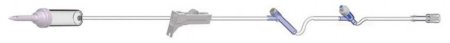 Amsino International IV Administration Sets - Nonvented IV Administration Set with Roller Clamp, 10 Drops / mL, 83" - 108306