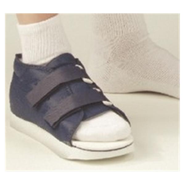 Deroyal Industries  Shoe Post-Op Aegis Canvas Nvy Rbr Sl Women 8.5-10 Size Large Ea