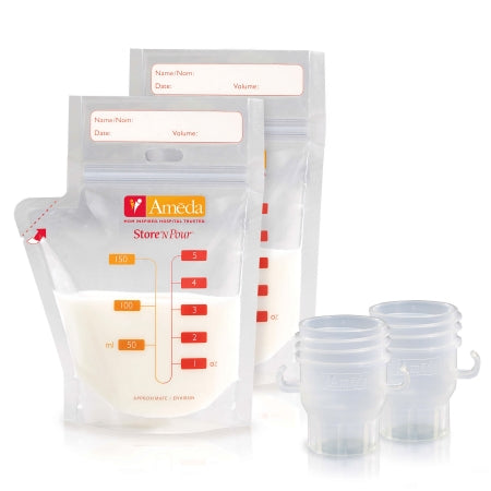 Ameda Store'N Pour Breast Milk Storage Bags - Store 'N' Pour Breast Milk Bag - 17242M