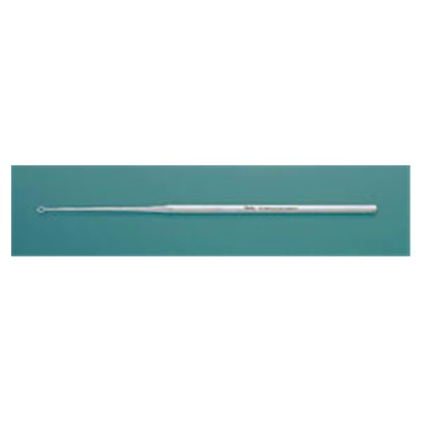 Miltex-Integra Miltex Curette Ear Buck 6-1/2" #2 Blunt Tip Straight Stainless Steel Ea