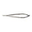 Miltex-Integra Miltex Holder Needle 5-1/4" Curved Jaw 0.6mm Tip Stainless Steel Ea