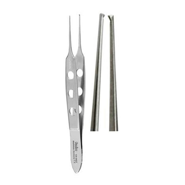 Miltex-Integra Miltex Forcep Tissue Bishop Harmon 3-3/8" .3mm Strt 1x2Tth Micro SS Ea