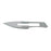 Miltex-Integra Miltex Blade Surgical #23 Carbon Steel Sterile Disposable 100/Bx (4-123)